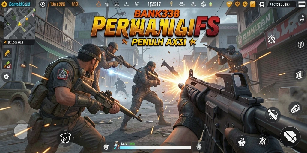 Tampilan gameplay seru dan mendebarkan dari BANK338.