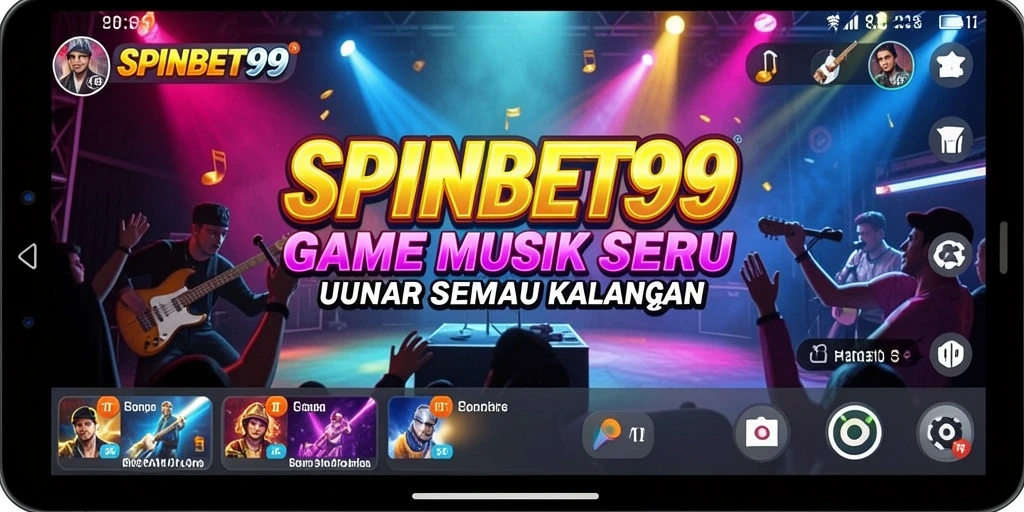 Tampilan gameplay SPINBET99 yang seru dan interaktif di layar smartphone.